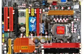 SUPoX mostra sua placa P55 para Core i5.