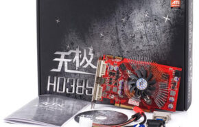 Uma Radeon HD 3850 com memória GDDR4