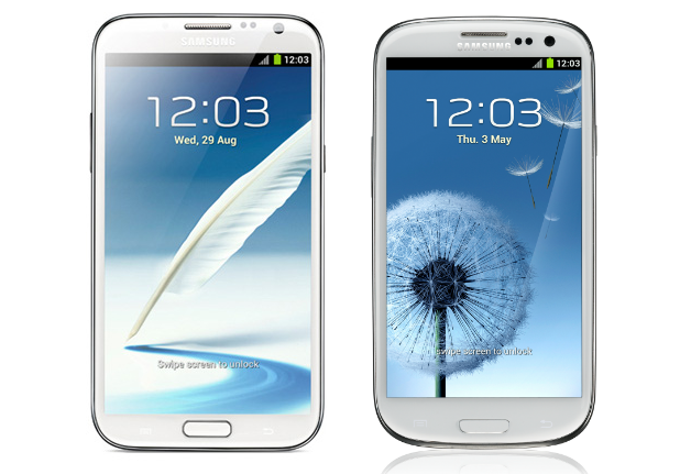 samsung galaxy note 2 vs galaxy s3 header original - Comparativo: Samsung Galaxy Note 2 vs Samsung Galaxy S3