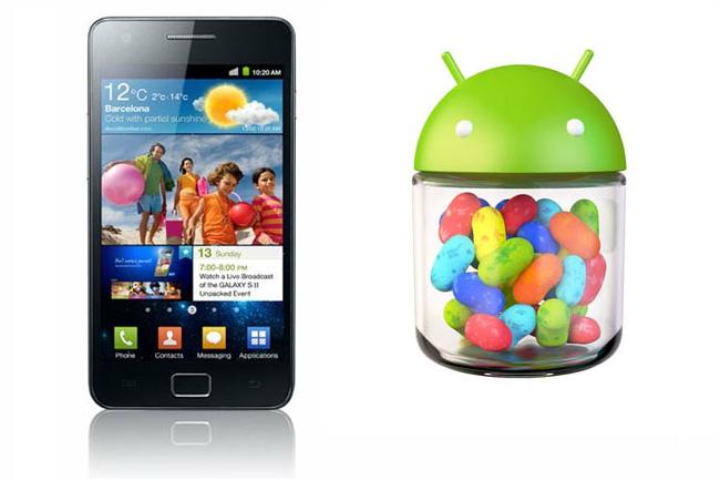 samsung galaxy sii jelly bean - Android 4.1 chegará aos Samsung Galaxy Note antes do Natal