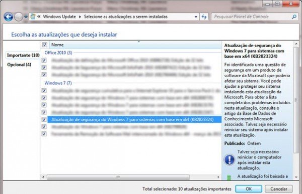windows 7 atualizacao 600x387 - Atualização do Windows 7 não deixa usuários inicar o sistema