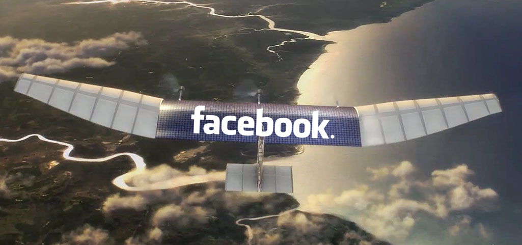 drone facebook - Os drones de Facebook começarão seu despegue em 2015.