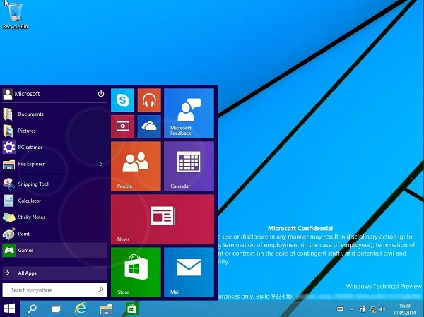windows 9 escritorio - Windows 9 seria grátis, afirma um executivo de Microsoft