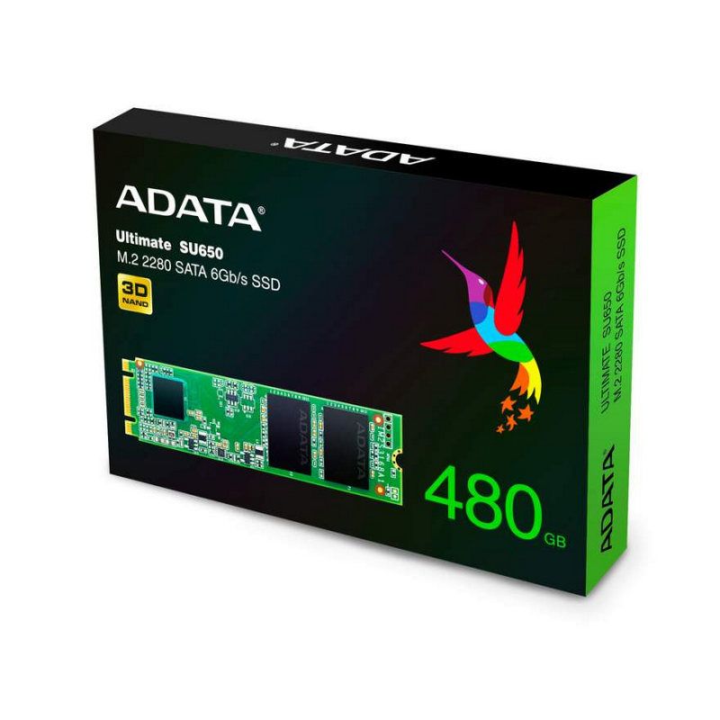 ADATA presenta la unidad SSD Ultimate SU650 M.2 2280 SATA - ADATA apresenta SSD Ultimate SU650 M.2 2280 SATA